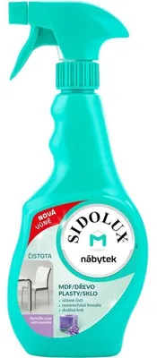 Obrázok produktu pre Prostředek čisticí Sidolux M, leštěnka, s rozprašovačem, 400 ml, Marseillské mýdlo a levandule