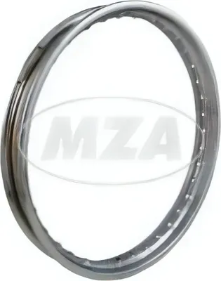 Immagine prodotto di Cerchio 1.6 x 17" Cerchio in acciaio inox - Simson S53, S83
