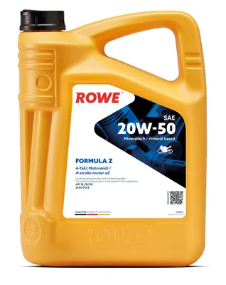 Produktbild von Rowe Hightec Formula SAE 20W-50 Z Zweiradöl, 5l