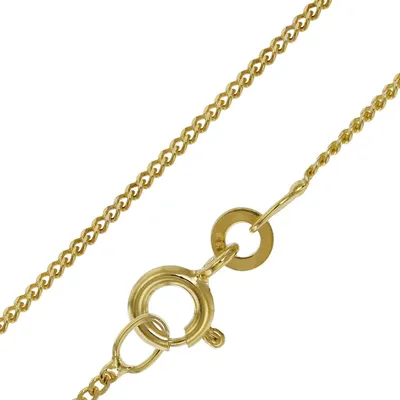 trendor 39699 Panzerkette Gold 333/8K Collierkette 1,2 mm 1