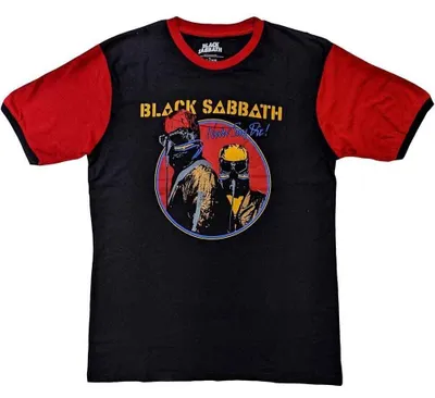 Obrázek produktu pro Black Sabbath Never Say Die Black & Orange L Tričko