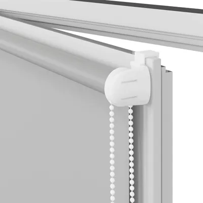 Productafbeelding van vidaXL Verduisteringsgordijn, 104,4 x 230 cm, stofbreedte 100 cm, grijs