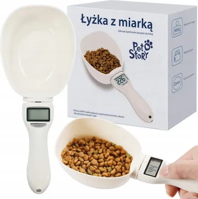 Obrázek produktu pro PETSTORY kuchyňská váha lžíce 800g pro psy a kočky