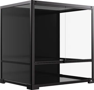 Produktbild von Terra Della Terrarium Knockdown schwarz, Maße: 60 x 45 x 60 cm