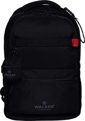 Produktbild von Walker Schulrucksack Rucksack mit Laptopfach Rey Backpack 29L Black schwarz