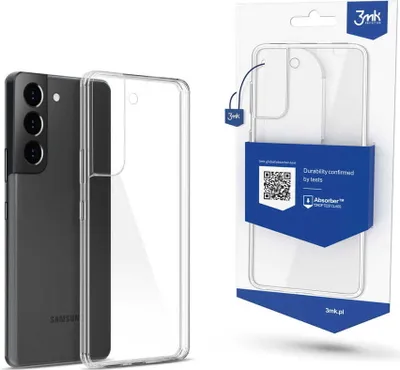 Produktbild von 3MK Clear Case, Mantelhülle, Samsung, Galaxy S22, 15,5 cm (6.1"), Transparent