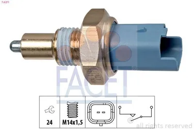 Produktbild von FACET Rückfahrschalter 7.6271 für RENAULT Clio III Schrägheck (BR0/1, CR0/1)