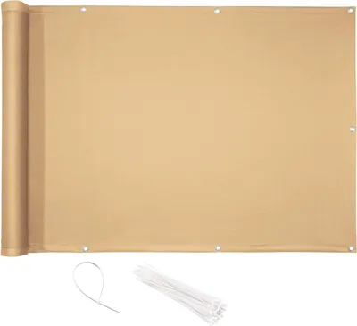 Produktbild von Wasserabweisender Balkonabschluss 0,75x3m Taupe