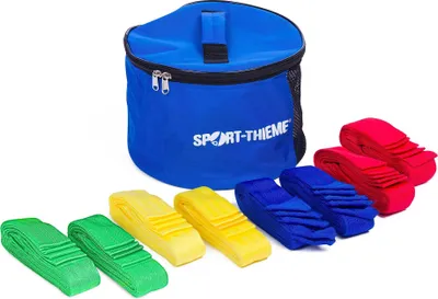 Produktbild von Sport-Thieme Mannschaftsbänder-Set "4 Teams", Kinder, L: 55 (110) cm
