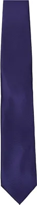 Produktbild von Satin Tie / 144 x 8,5cm /  Zu 100% von Hand genäht - Farbe: Purple - Größe: 144 x 8,5cm