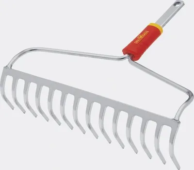 Produktbild von Wolf Garten Bügelrechen Rasenrechen Laubrechen Gartenrechen Heurechen Rechen 40cm