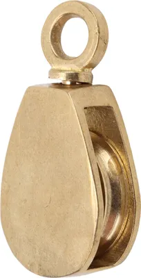 Obrázok produktu pre Lanková kladka na vlajky MPA371587, 38 mm, otočná o 360°, na zdvíhanie mosadzných tyčí pre člny, lode, jachty