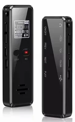 Produktbild von Kompakter Sprachrekorder – 32 GB internes Speicher – Vollset