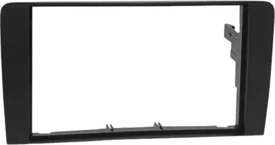 Produktbild von Audioproject A135 - Autoradio Radioblende Doppel DIN 2 DIN für Audi A3 8P 8PA Bj. 2003 - 2012 Symphonie Chorus RNS-E Einbaurahmen schwarz