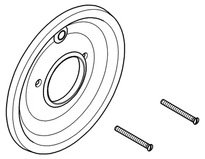 Abdeckrosette, 1 Stück, 46057000