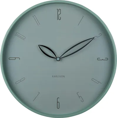 Immagine prodotto di Karlsson - Orologio da parete Petals - Blu - Ø40cm