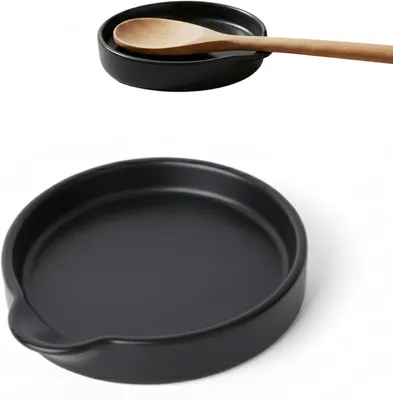 Obrázok produktu pre Keramické držiaky na lyžice, veľké, priemer 15,5 cm, vhodné do kuchyne