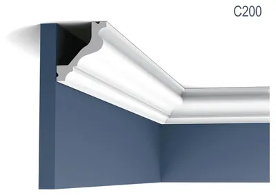 Produktbild von Orac Decor C200 Luxxus Hochwertige Zierleiste Eckleiste Profilleiste Stuckleiste Stuckdekor Decken-Wand-Leiste | 2 Meter