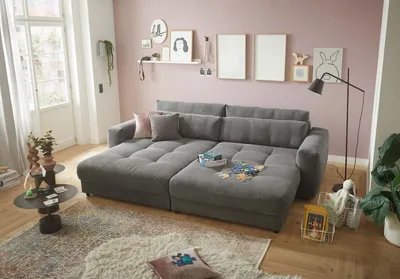 Produktbild von Barura Sofa Loveseat 292 x 194 cm Dunkelgrau