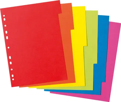 Immagine prodotto di Herlitz Register 10tlg A4 Manilakarton intensivfarbig Karton