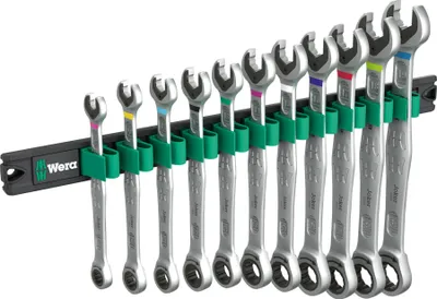 Immagine prodotto di Wera 05020014001 Wera 9630 Magnetleiste 6000 Joker 1 Maul-Ringratschen-Satz