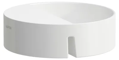 Image de LAUFEN Sonar tablette, pour baignoire, D= 270 mm, Marbond, blanc, H2933400000001