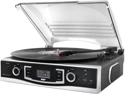Image de Soundmaster Tourne-disque PL590SW