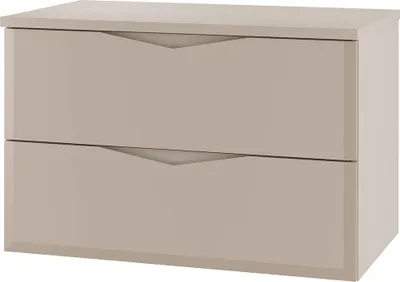 Produktbild von Waschbeckenunterschrank 80 cm breit in kaschmir DORIDA-140