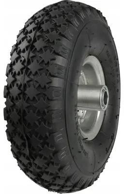 Produktbild von GEKO 4.00-4 2PR Transportwagenrad, luftbereift, Stahlfelge, 90 kg, G71005