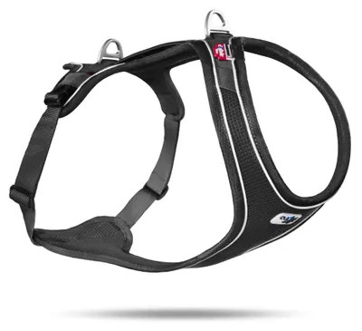 Image de Curli Belka Comfort Harnais, Couleur:Noir, Taille:XL