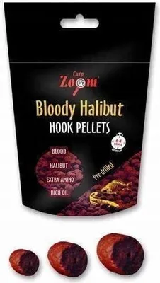 Zdjęcie produktu dla Pellet Carp Zoom Bloody Halibut 15mm 150g – intensywna zanęta na karpia, suma i amura