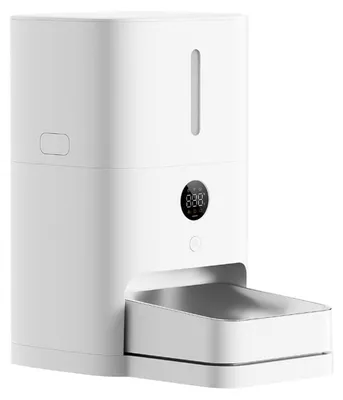 Zdjęcie produktu dla Xiaomi Smart Pet Food Feeder 2 karmnik/poidło dla psa/kota Plastik, stal nierdzewna Biały Automatyczny karmnik dla zwierząt domowych