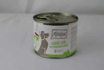 Obrázok produktu pre Mjamjam lahodné hovädzie mäso s varenými zemiakmi a chrumkavým hráškom 200gx6
