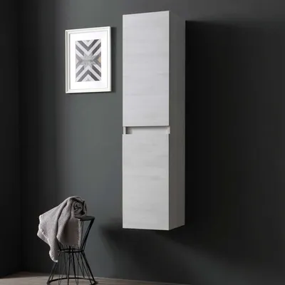 Produktbild von Badezimmerschrank mit Türen für Wandmontage