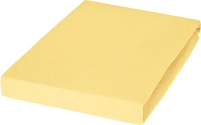 Produktbild von Janine Design Elastic-Jersey Spannbetttuch (für Box-Spring Betten) TOPPER 5001 Farbe vanille Größe 200x200 cm