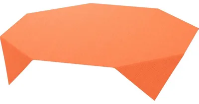 Produktbild von 5x Dunisilk-Mitteldecken 84 x 84 cm   Linnea Sun Orange | Packung (20 Stück)