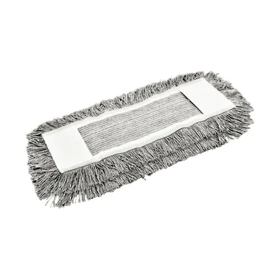 Produktbild von Premium Baumwoll-Mopp, Wischmopp Ersatzbezug, Grau, 40cm, 2er