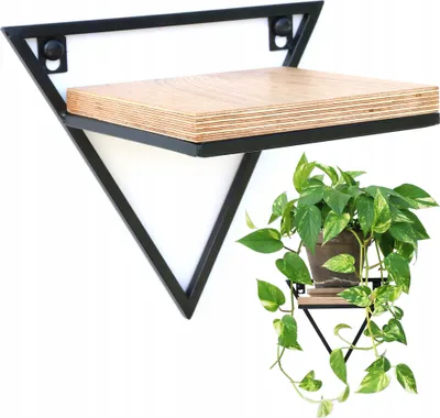 Produktbild von Unikat LOFT Metall Wandbehang Blumenkorb
