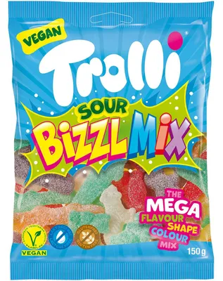 Produktbild von Trolli 150G,Gelee:bizzl Mix /21