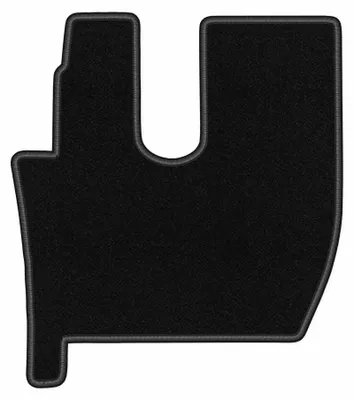 Immagine prodotto di Tappetino guidatore in moquette per Ford F-MAX 2018- (commerciale) – 1 pezzo, nero, su misura – Wielganizator BASIC