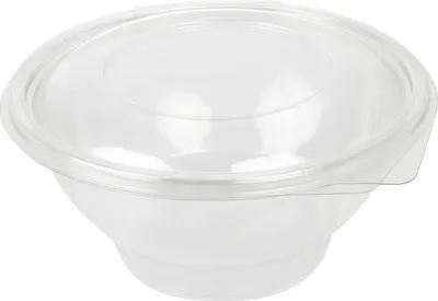 Immagine prodotto di Ciotole Faerch Contour riciclabili con coperchio, 1000 ml (200 pezzi)