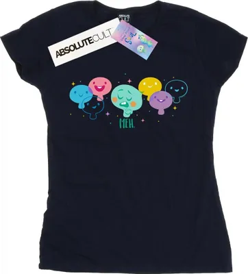 Produktbild von Disney - "Soul 22 Meh" T-Shirt für Damen BI40461 (L) (Marineblau)