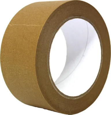 Produktbild von 1 Rolle Papierklebeband 50 mm x 50m Braun Paketband Umweltfreundlich