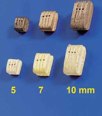 Produktbild von Krick Dreifachblöcke 10mm (10 Stück)