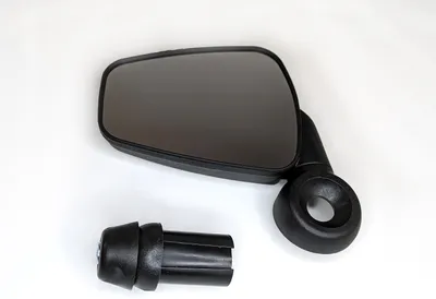 Produktbild von Zéfal Fahrrad Spiegel groß Dooback II Klapp 16 bis 22 mm Lenker E-Bike 56 qcm