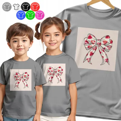 Produktbild von Kinder T-Shirt - KOKARDA PASTELOWA ELEGANCKA - M