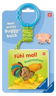 Produktbild von Mein erstes Buggybuch: Fühl mal! Bauernhoftiere