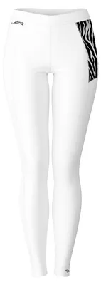 Obrázek produktu pro Dámské funkční spodky dlouhé ZEBRA bílá Bamboo Thermo - Bílá / XL