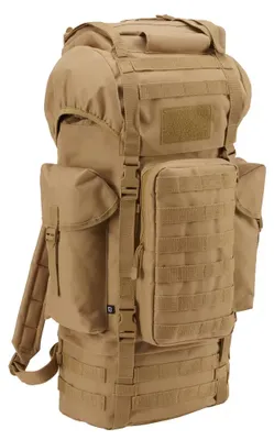 Produktbild von Brandit Combat Molle 66l Rucksack Beige  Beige One Size