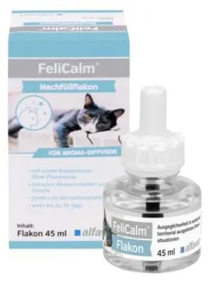 Zdjęcie produktu dla Wkład do dyfuzora Felicalm dla kotów, pojemność 45 ml